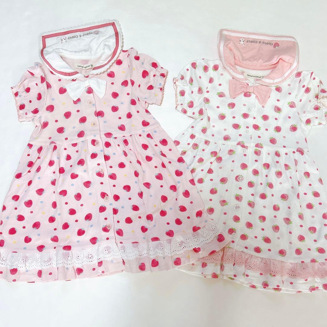 【クーラクール】ワンピースෆ‪トップスなどෆ‪詰め合わせセット95cm