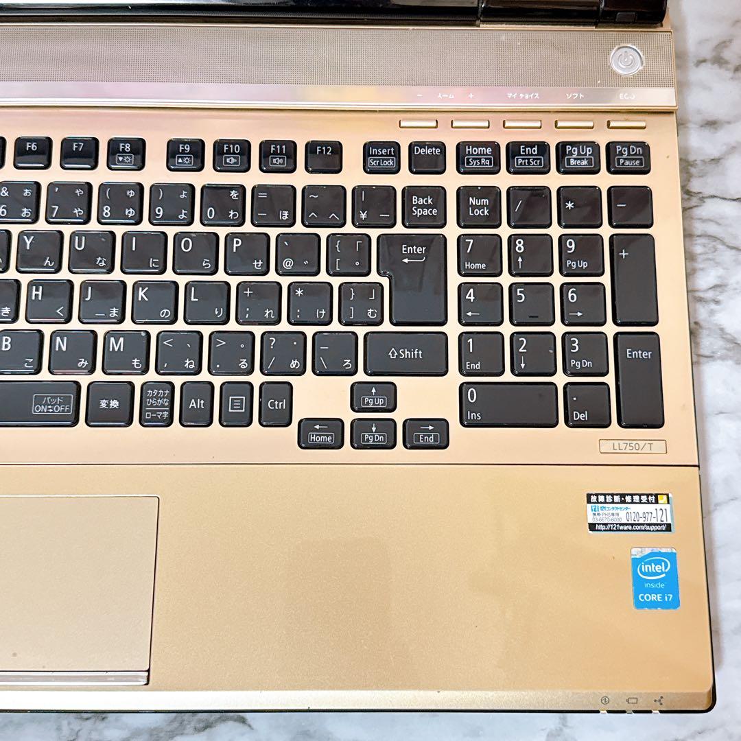 激安大特価✨すぐ使えるパソコン 高性能i7＆メモリ8GB/超大容量1TB✨カメラ