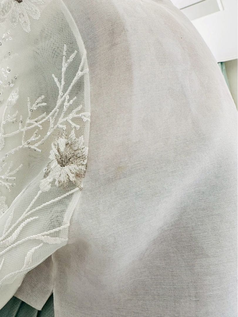 すーさん チマチョゴリ 刺繍チョゴリ 化繊カレチマ 身長165cm前後