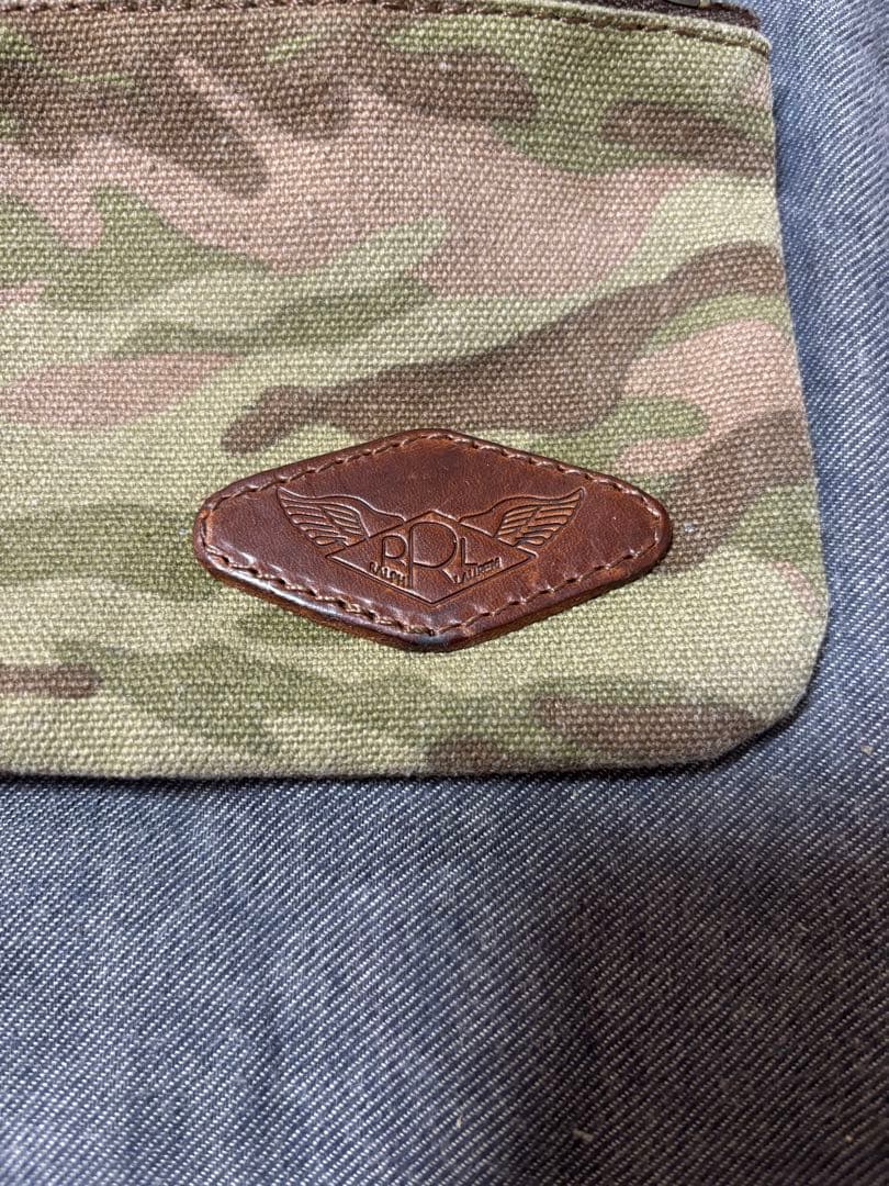 ダブルアールエル RRL 迷彩 ケース ポーチ