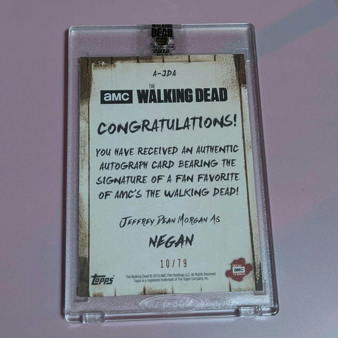 ウォーキングデッド サインカード