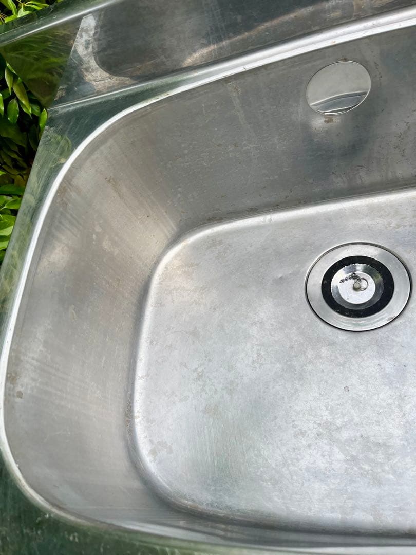 ステンレス1槽シンク　流し台　600×450×800