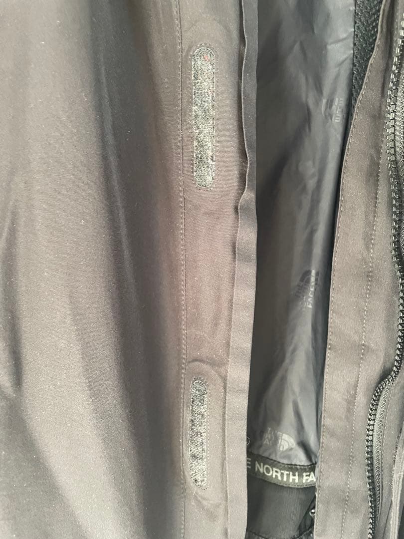 レア　赤サミット ノースフェイス ゴアテックス マウンテンパーカ ブラック　M