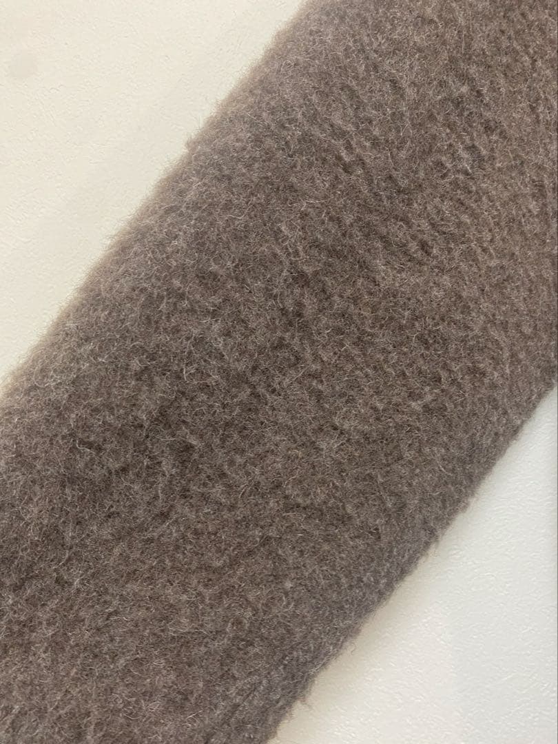 【CLANE】ダブルウールロングコート ブラウン サイズ0