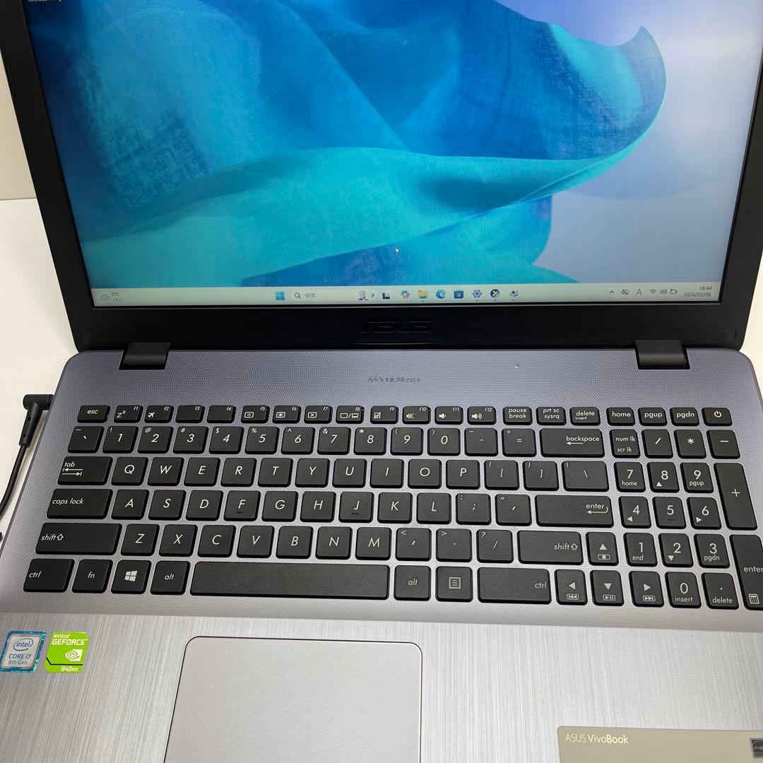 Windowsノート本体 ASUS X542UQR i7-8550U 16GB 512GB 940MX