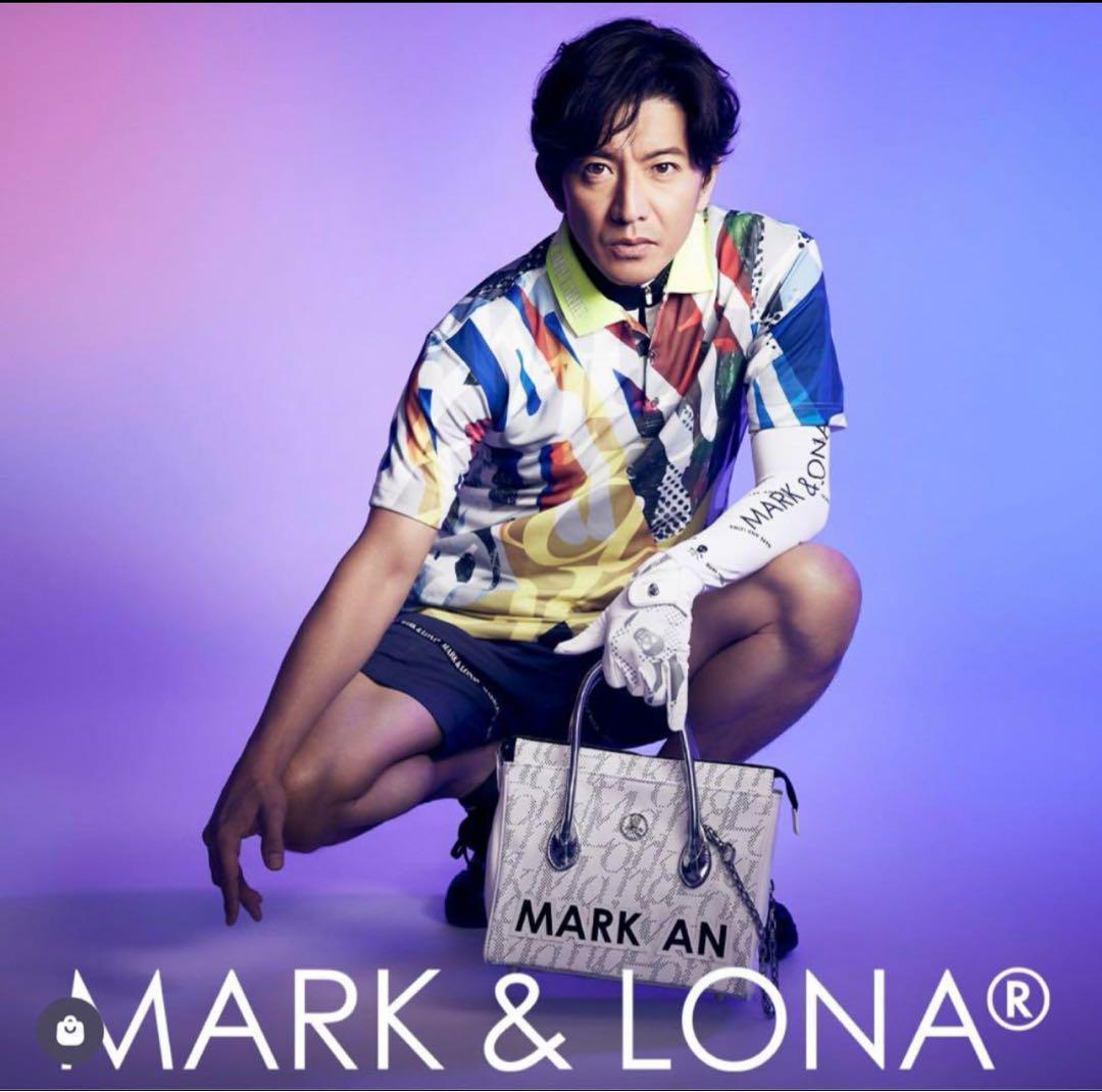 MARK&LONA ハンドバッグ ホワイト ユニセックス 木村拓哉着用モデル