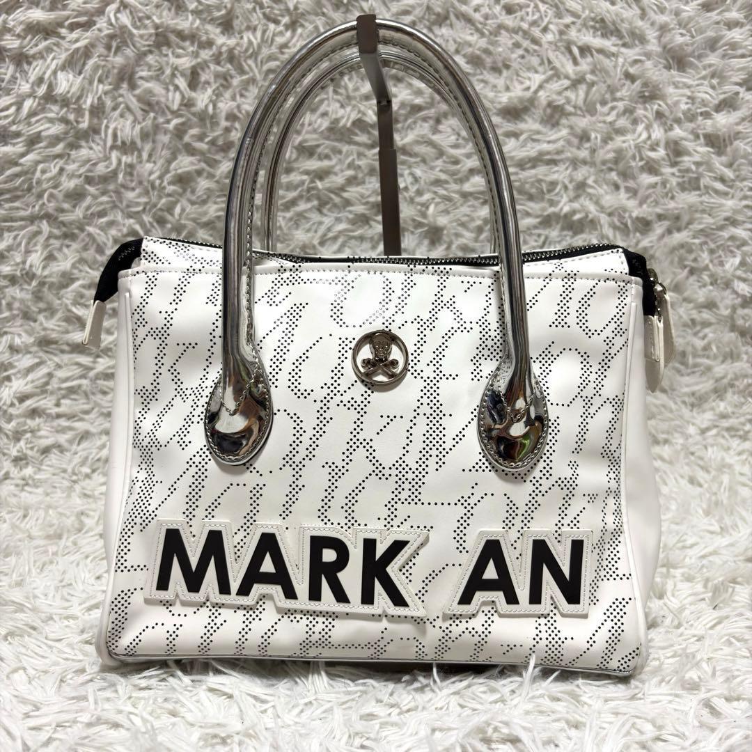 MARK&LONA ハンドバッグ ホワイト ユニセックス 木村拓哉着用モデル