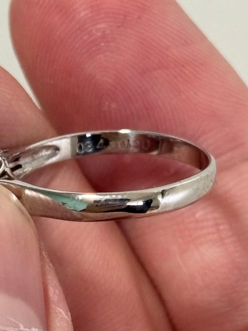 ジュエリーマキ/ルビーダイヤリング/Pt850/2.5g