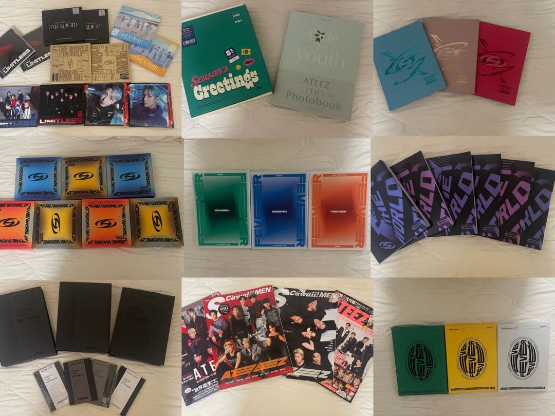 ビ*コ様 【まとめ売り】ATEEZ アルバム・トレカ・グッズセット