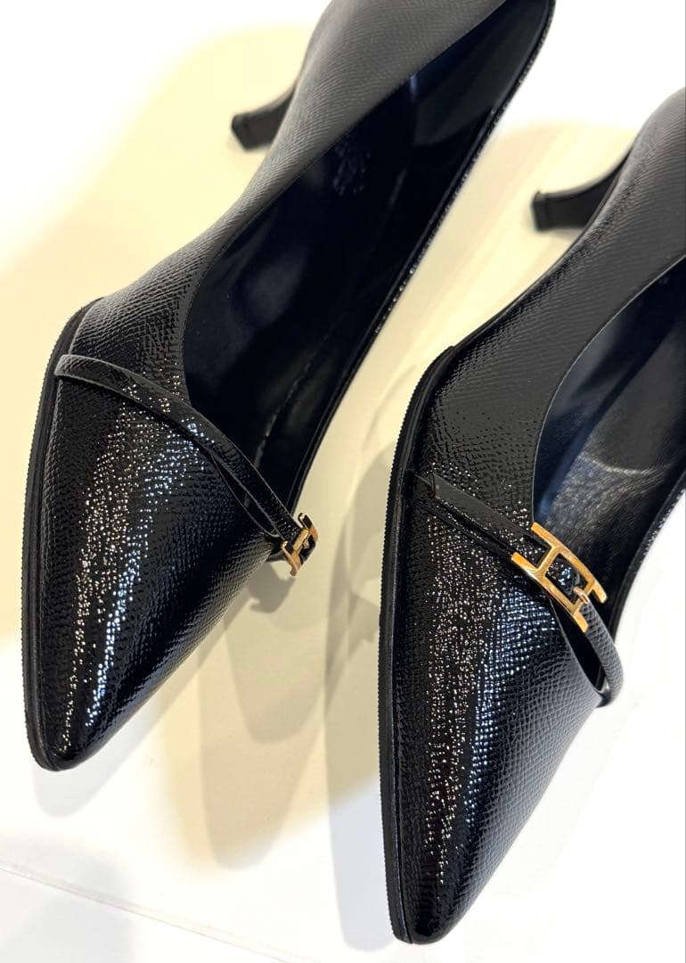 36.5 美品 HERMES パンプス