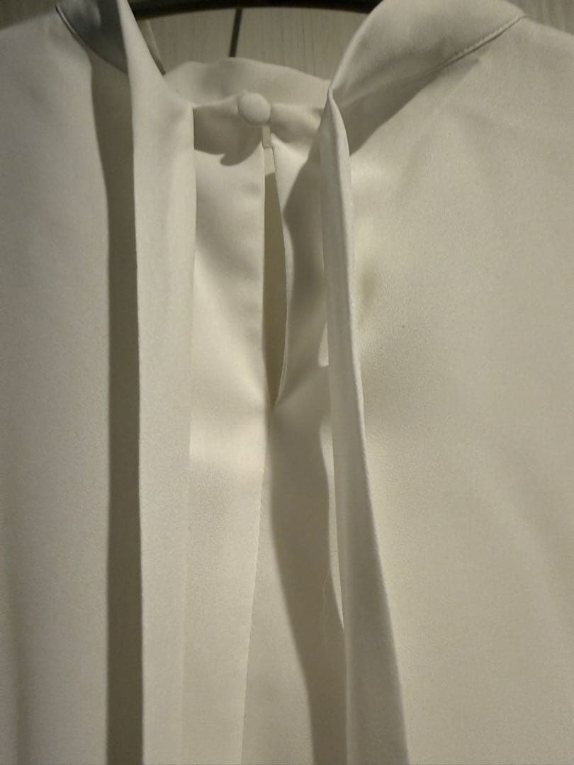 初売り！【anana】袖プリーツデザインジョーゼット２WAYブラウス