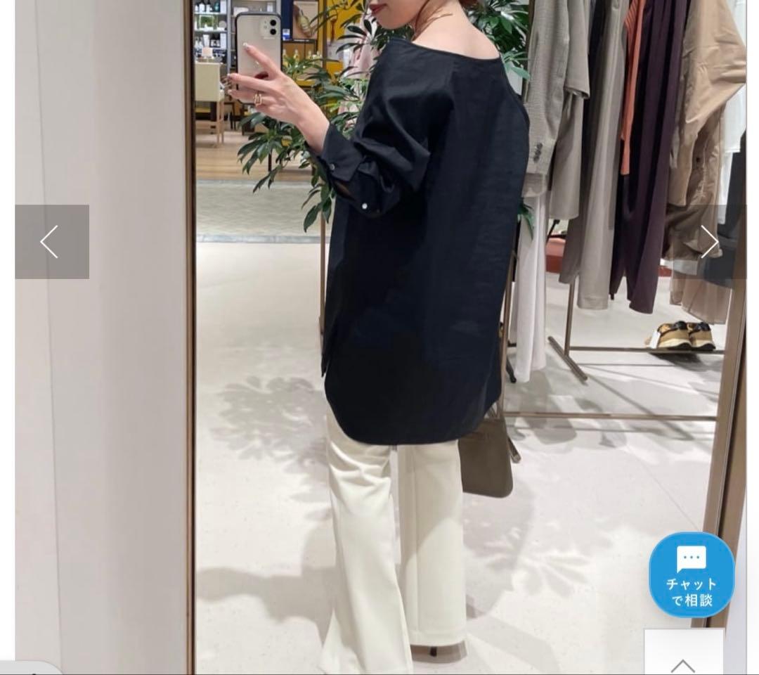 完売　新品未使用　ウィムガゼット ブロードオフショルダーブラウス