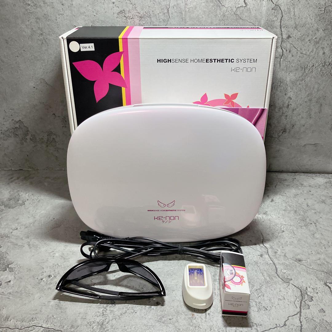 美品 Kenon 4.1 ケノン 脱毛器 カートリッジ 2つ付き 大型 スキン