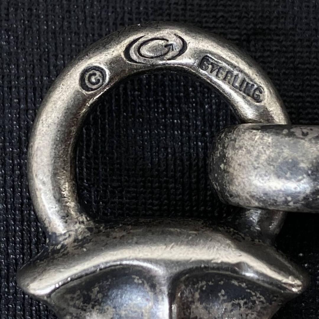 GABOR Gaboratory 生前 スカル バトルアックスクロス ペンダント