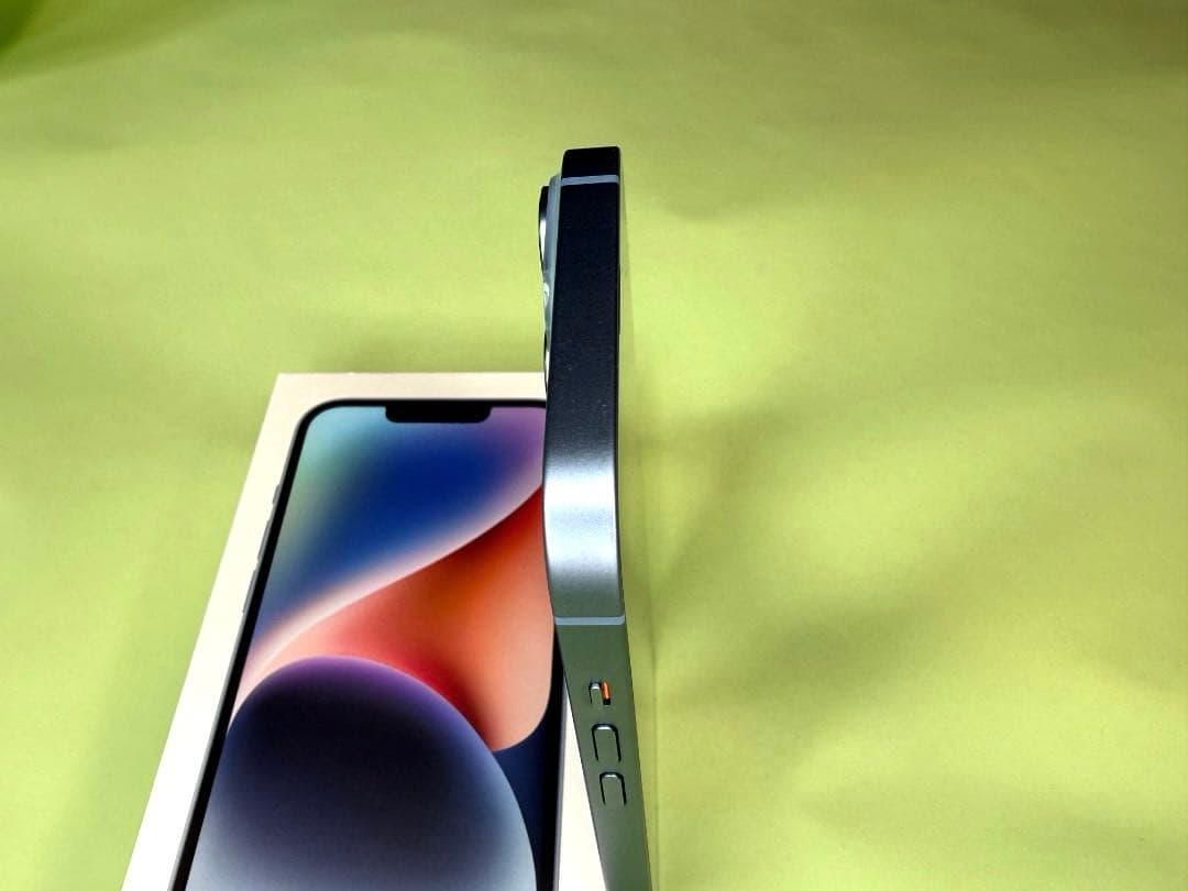 美品　即発送　iPhone14 ブルー 128G SIMフリー　eSIM対応