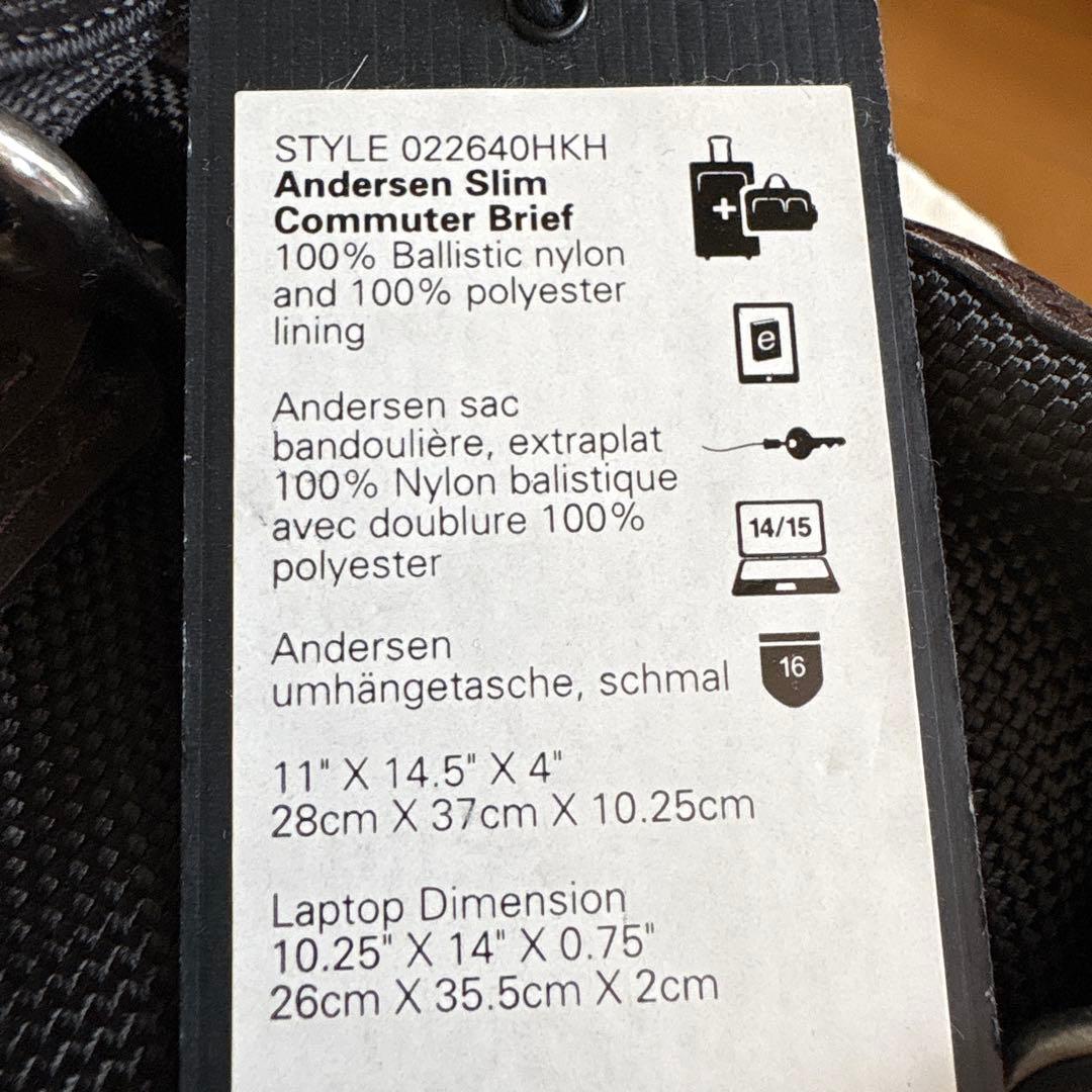 【未使用】TUMI ALPHA BRAVO ビジネスバッグ 黒+ブラウン