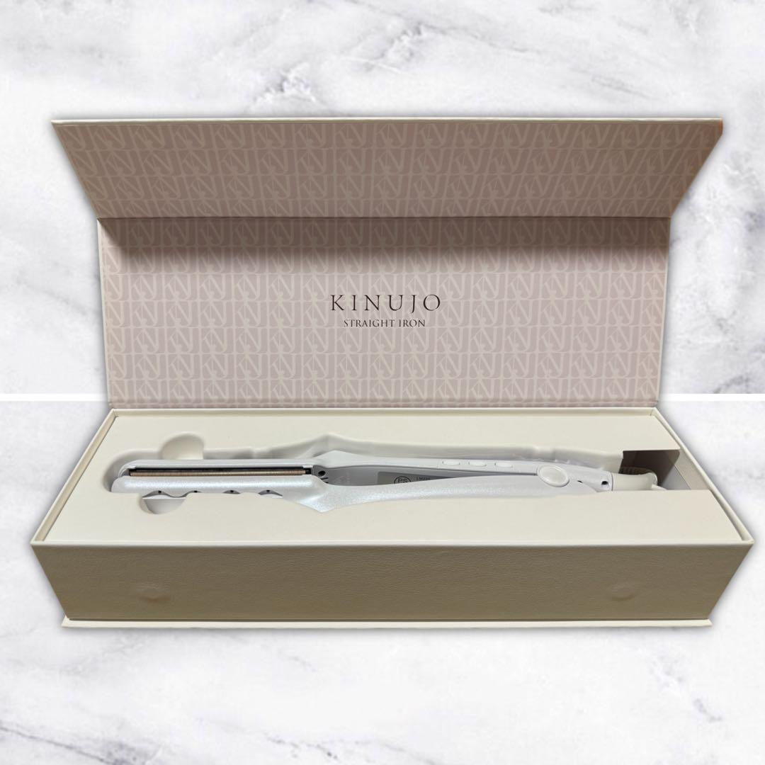 KINUJO絹女　ストレートアイロン LM225　髪が傷まない シルクプレート