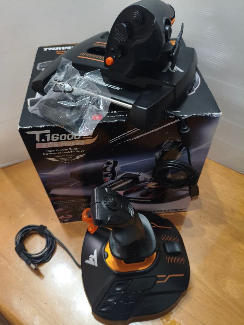 美品！Thrustmaster T.16000M FCS HOTAS