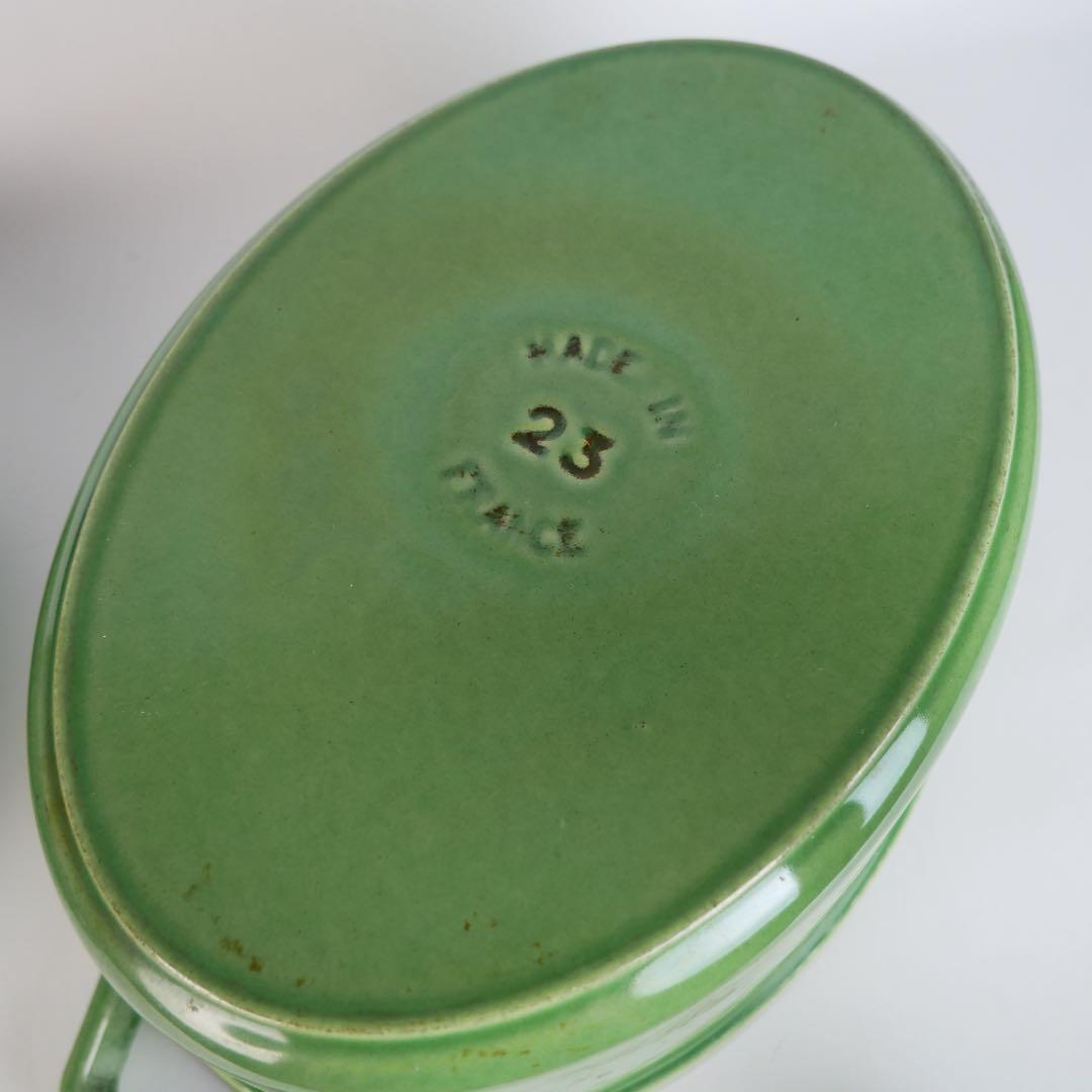 STAUB ✨ストウブ ピコ・ココット オーバル 23 希少カラー　アボカド