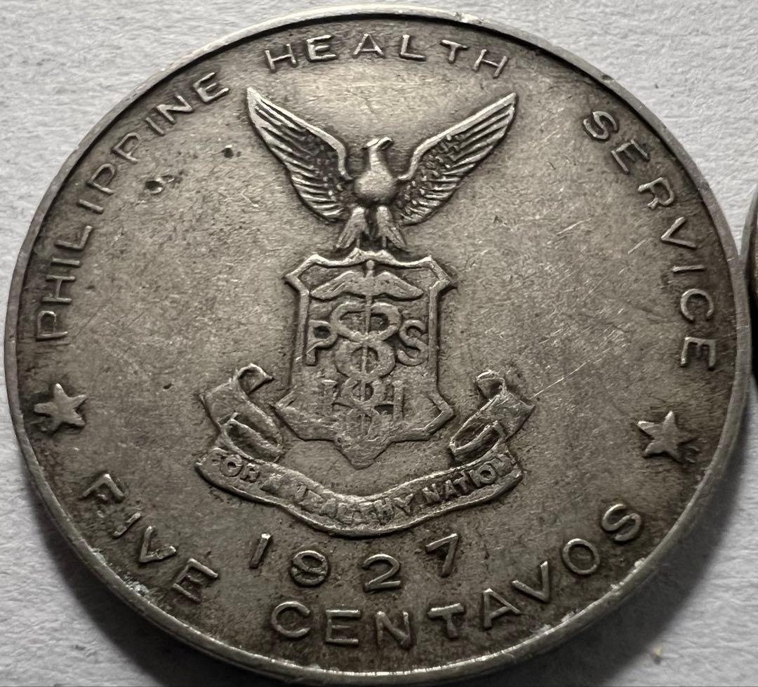 招*@様 1927年フィリピン 5センタボス　クリオン島コロニー フィリピン諸島