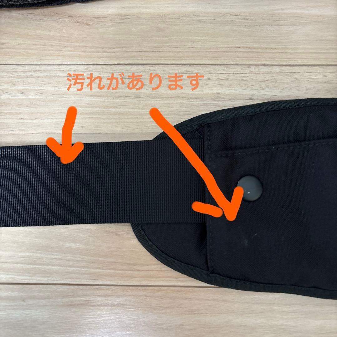 【短期使用】Hugoo ハグー ヒップシートキャリア ブラック 箱・説明書付き