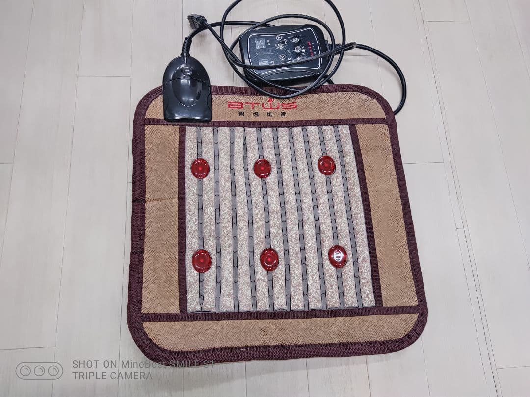 電磁石　遠赤外線　ホット座布団