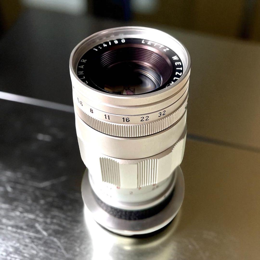 【OH済×超希少】Leica Elmar 90mm F4 トリプレットエルマー