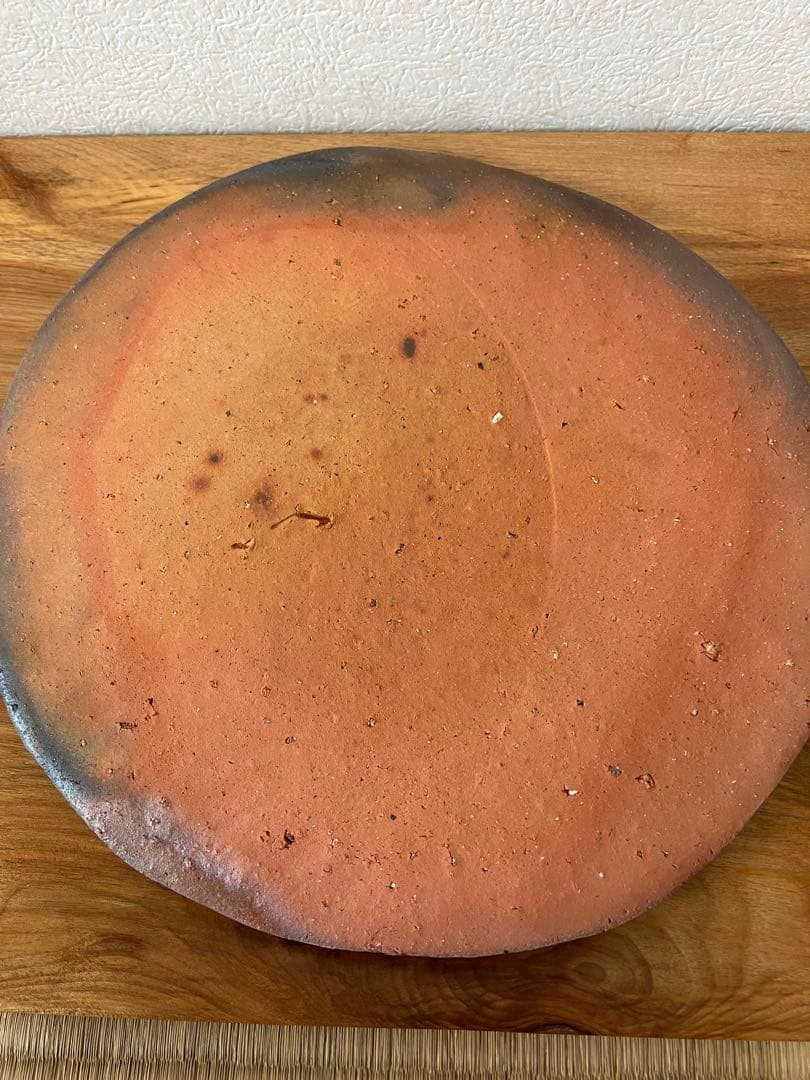 伊部　円皿　金重巌