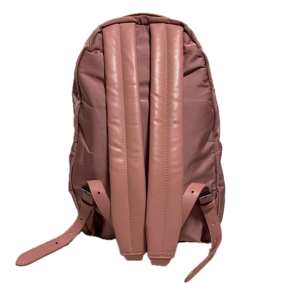 美品 ステラマッカートニー ファラベラ ナイロン リュック ピンク B74