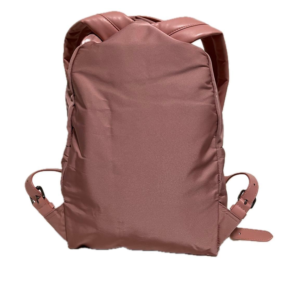 美品 ステラマッカートニー ファラベラ ナイロン リュック ピンク B74