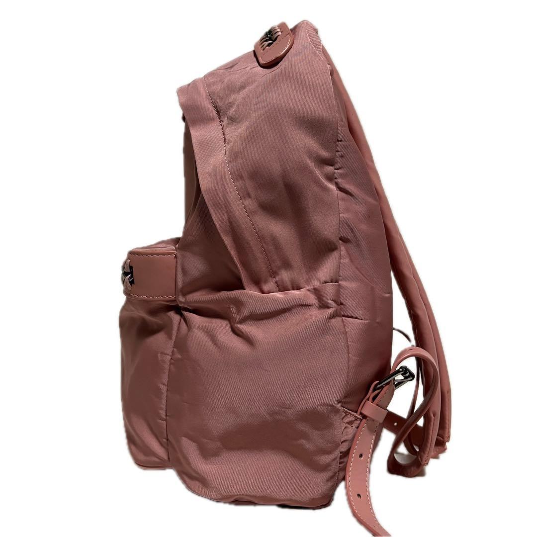 美品 ステラマッカートニー ファラベラ ナイロン リュック ピンク B74