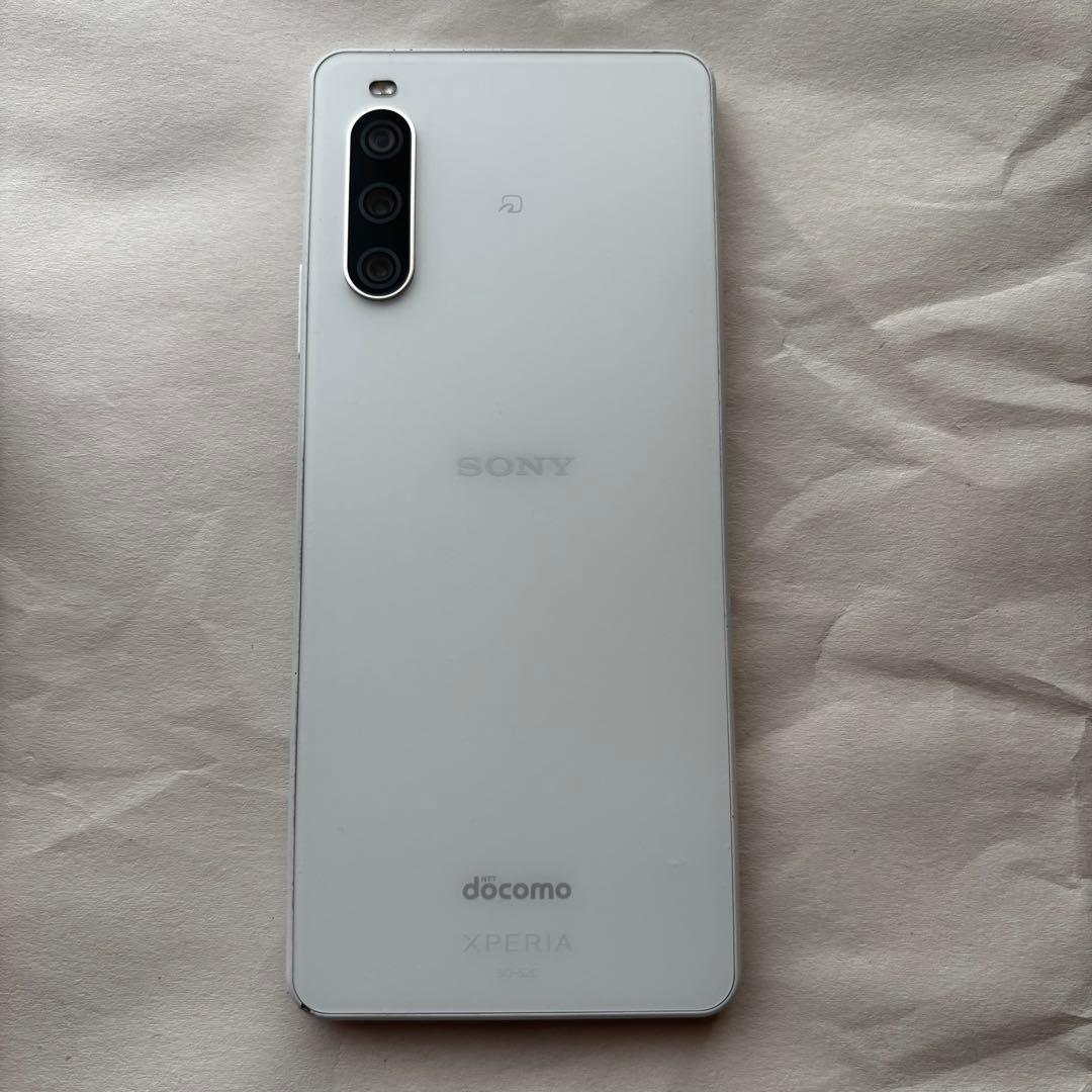訳あり Xperia 10 IV SO-52C 白 SIMロック解除済み