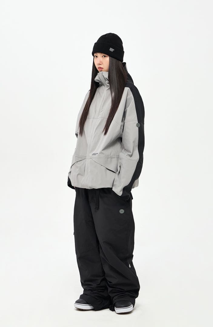 USS2 3レイヤー グレー Lサイズ 韓国 スノボ ウェア