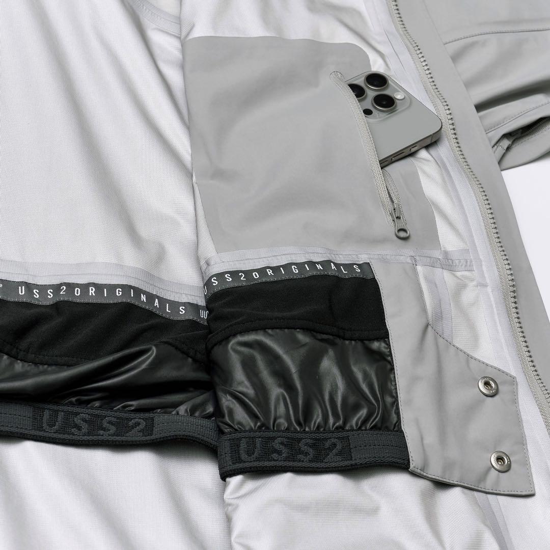 USS2 3レイヤー グレー Lサイズ 韓国 スノボ ウェア