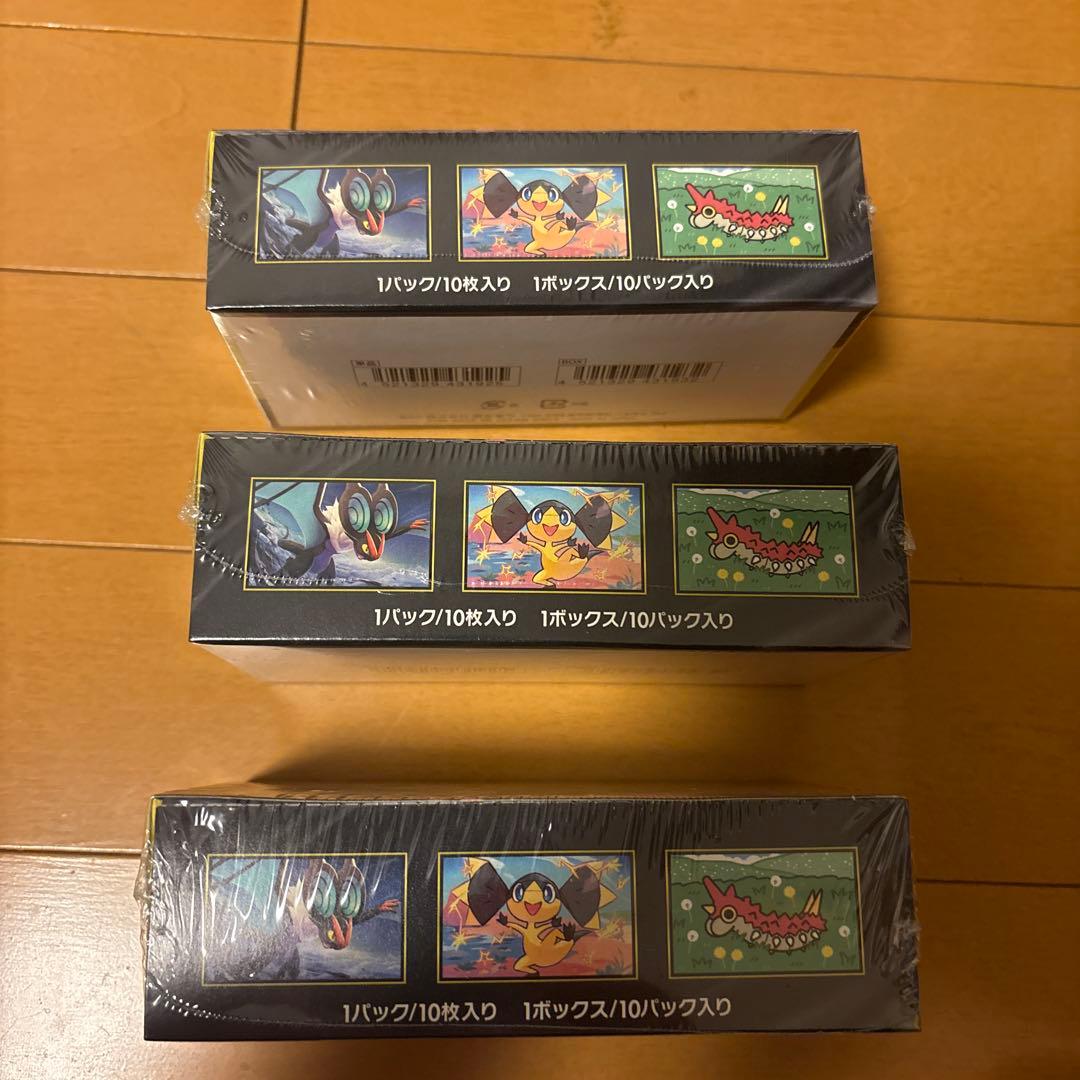ポケモンカードゲーム MEGA ドリームEX 3個セット　シュリンク付き