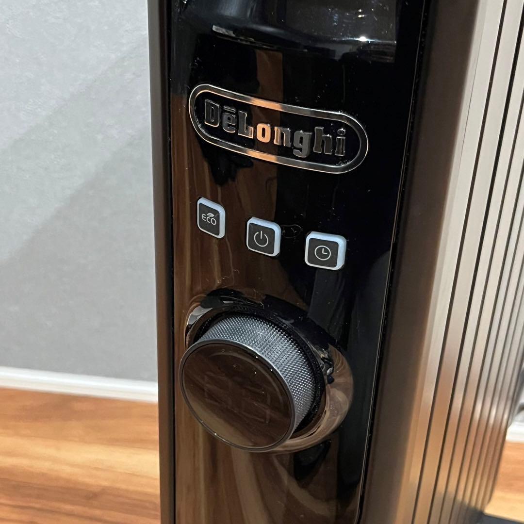 Delonghi デロンギ オイルヒーター 黒 美品 使用回数ほぼなし