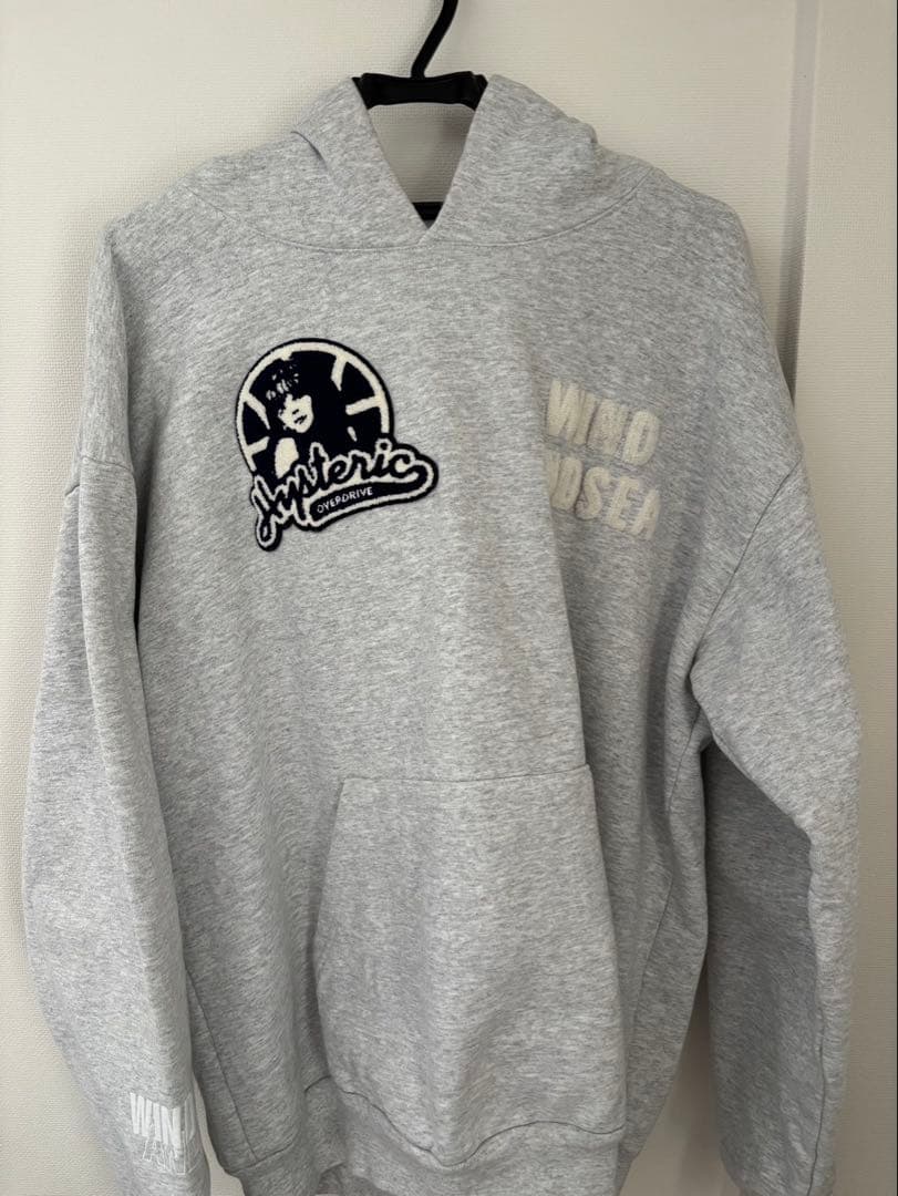 HYSTERIC GLAMOUR グレー パーカー