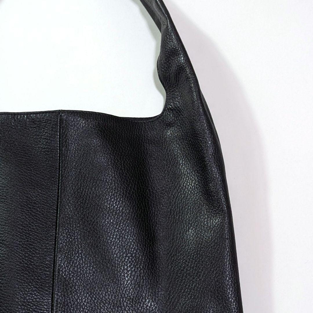 未使用級★ファーストハンド　レザー★トートバッグ　黒　牛革