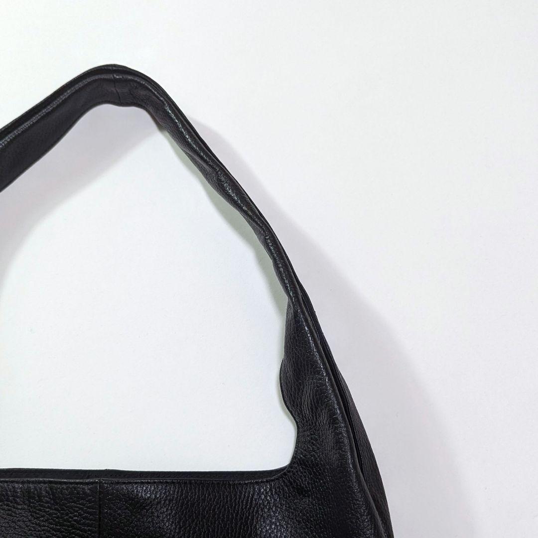 未使用級★ファーストハンド　レザー★トートバッグ　黒　牛革