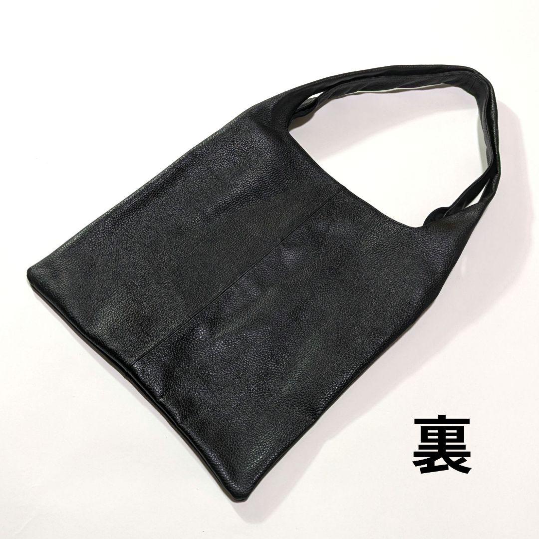 未使用級★ファーストハンド　レザー★トートバッグ　黒　牛革