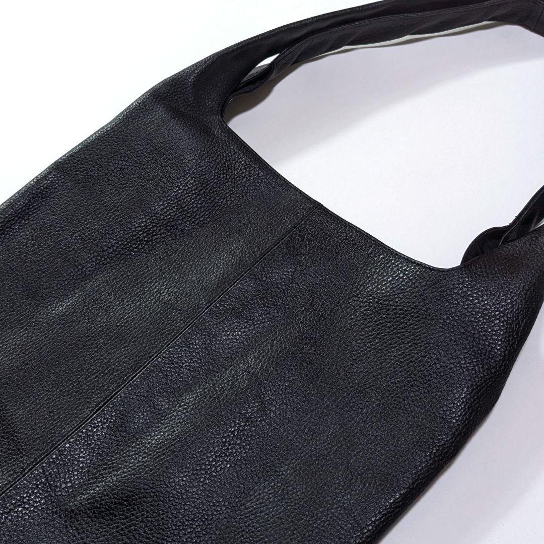 未使用級★ファーストハンド　レザー★トートバッグ　黒　牛革