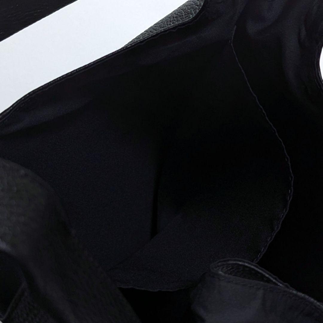 未使用級★ファーストハンド　レザー★トートバッグ　黒　牛革