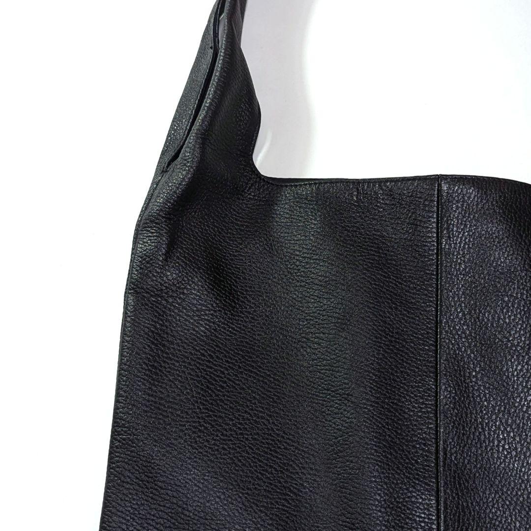 未使用級★ファーストハンド　レザー★トートバッグ　黒　牛革