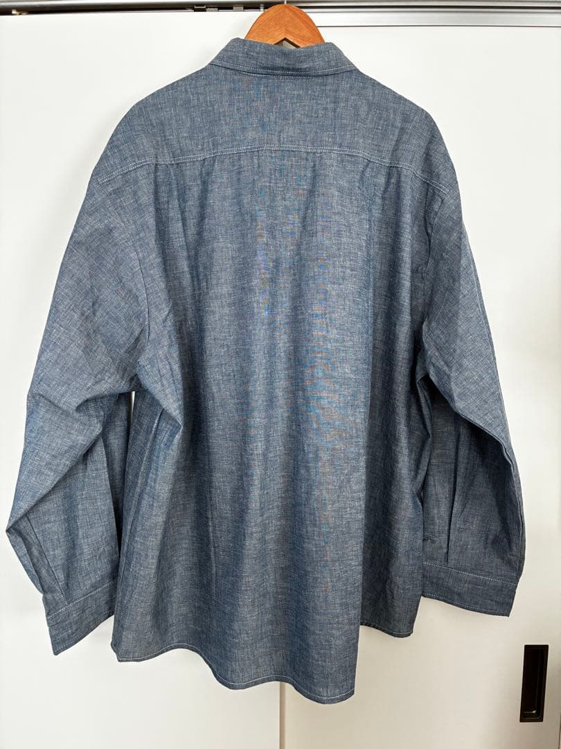 ビンテージ USA製 3XL FIVE BROTHER シャンブレーシャツ