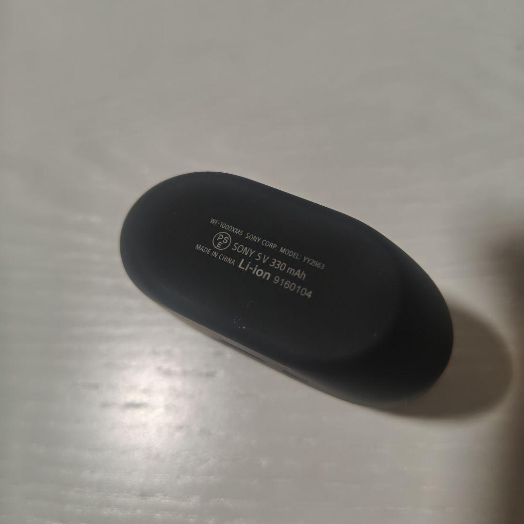 (ケース新品)SONY ワイヤレスイヤホン ブラック WF-1000XM5