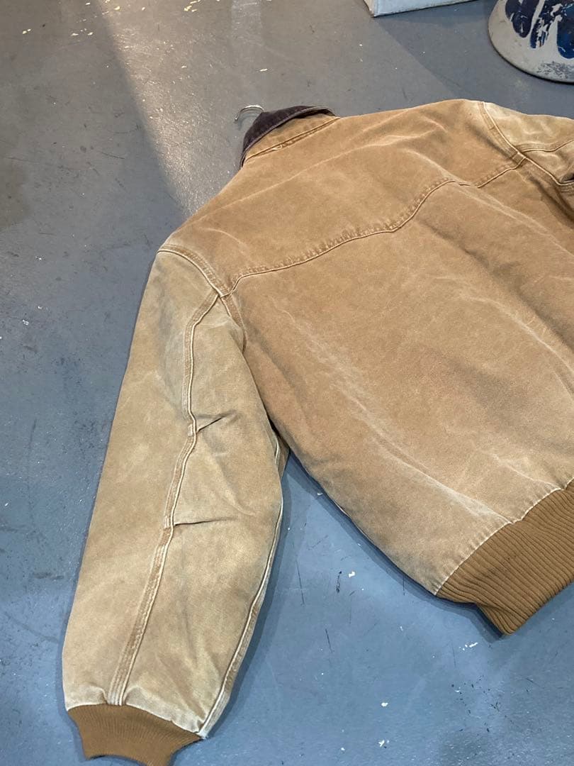 Carhartt サンタフェ　ブラウン ジャンパー