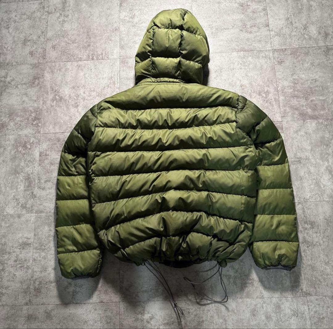 極美品00s Eddie Bauer reversible down jkt