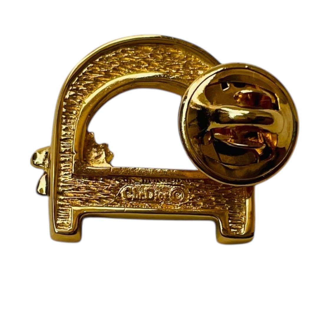 希少 クリスチャンディオール ピンブローチ ロゴ アルファベット 蜂 ビー