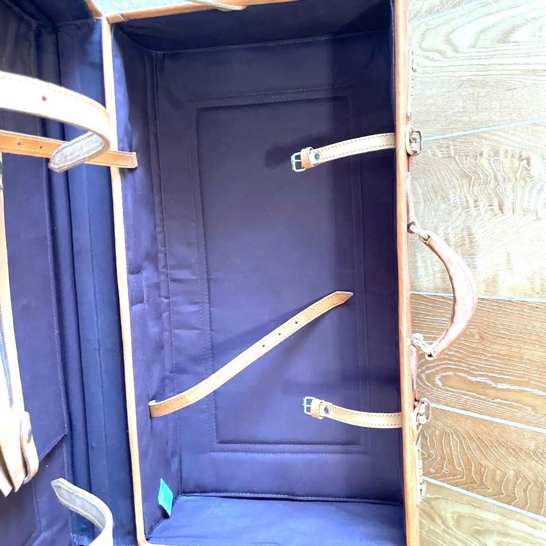 Leaves リーブス ユーラシア トランクキャリーケース 本革　ヌメ革