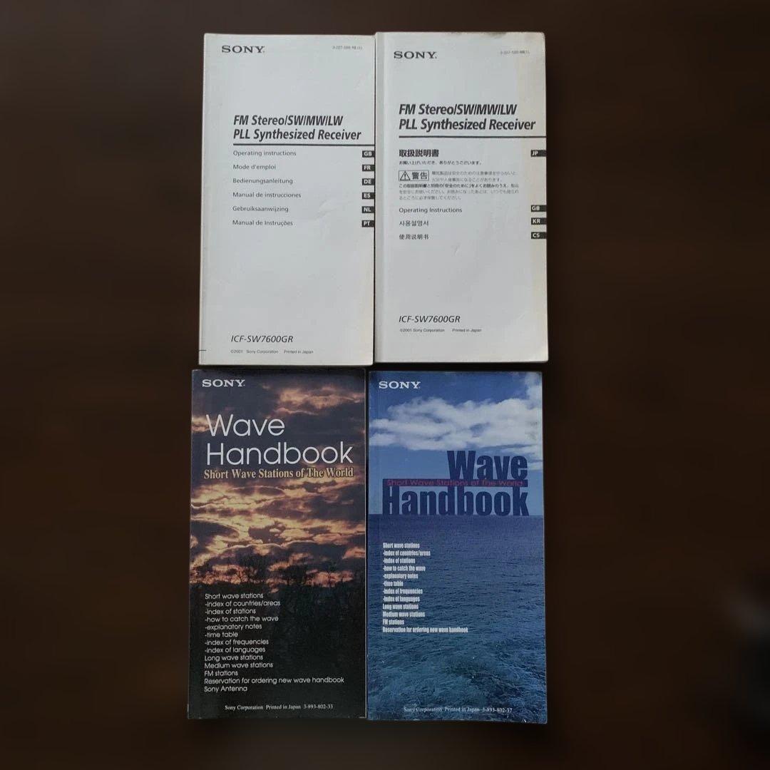 SONY ICF-SW7600GR FM ラジオ